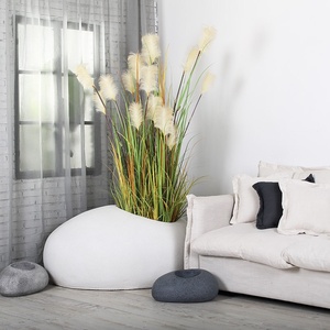Grande Vaso da Esterno in Stile Nordico <span class=keywords><strong>con</strong></span> Design a Forma di Combinazione di Ciottoli per Piante in Vaso e Uso a Terra - Product Image 3