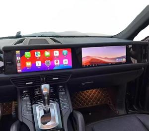 <span class=keywords><strong>Autoradio</strong></span> double écran 12,3 pouces avec écran partagé et DSP, navigation GPS, CarPlay, écran <span class=keywords><strong>tactile</strong></span> pour Porsche Cayenne 2011-2017 - Product Image 5
