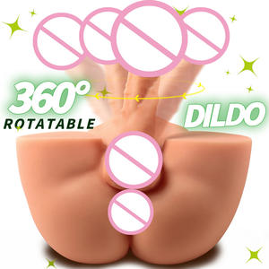 แม่พิมพ์ก้นดอกเบญจมาศเทียมแบบนิ่มสั่นได้ ทำจากซิลิโคนแข็ง ขายส่งสำหรับผู้ชายและผู้หญิง - Product Image 2