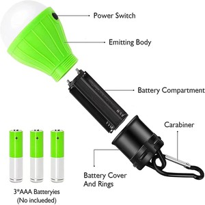 Linterna LED para Camping Iron <span class=keywords><strong>Donkey</strong></span>, Material ABS Impermeable, Luz Blanca, Multifunción, para Uso en Exteriores, con Batería de Emergencia - Product Image 3
