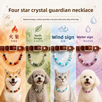 Collier de luxe en cristal pour animaux de compagnie, style princesse, réglable, avec strass scintillants, pour chiots, avec boîte cadeau pour petits chiens