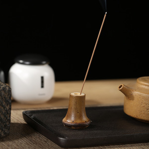 Bamboo Lid Holder For Tea Ceremony 3.5x4cm New Chinese Style Teapot Accessory - Product Image 5
