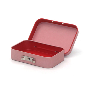 <span class=keywords><strong>Berserk</strong></span> promocional de grado alimenticio vacío Metal pequeña caja de lata Rectangular con tapa con bisagras menta masticar caramelo píldora Mini contenedor de jabón - Product Image 2