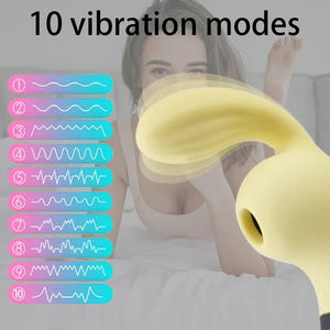 Vibrador de succión de clítoris en forma de abeja, Juguetes sexuales de silicona recargables, estimulador de pezón <span class=keywords><strong>Oral</strong></span> para dedo, juguete sexual para mujeres - Product Image 2