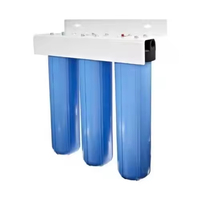 Système de filtration d'eau par osmose inverse HE DE LONG 20 pouces à 3 étapes avec réservoir sous pression |   Filtre à eau à 20 cartouches 500L/heure certifié NSF