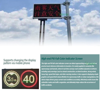 Affichage LED à Informations Variables Personnalisable en Pleine Couleur Extérieur IP65 1280x640mm Signalisation d'Avertissement de Sécurité