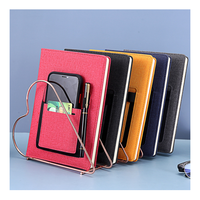 Libreta A5 Personalizable con Tapa Dura de Cuero PU, Bolsillo y Logotipo Personalizado de Alta Calidad