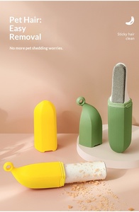 Cute Banana Sticky Hair Remover Remove Fur Cartoon Hair Remover Dual Sided Hair Scraper Replaceable Clothing Hair Remover - Product Image 2