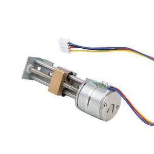 Samsr Stock 12v <b>Small</b> Motor Linear Mini Slide Rail MS2006-48 for Printer PM <b>Stepping</b> - Product Image 2