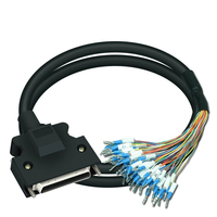 Servo SCSI50 SCSI 50 Feder klemmen Breakout Board DIN-Schienen montage 50-poliges 0,05 "Mini D-Band/MDR-Buchsen schnitts telle modul
