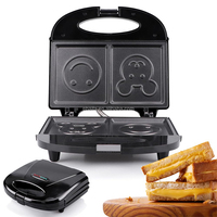 Nouvelle machine à sandwich intelligente personnalisée AiFA 2024, mini gaufrier en acier inoxydable à prix abordable