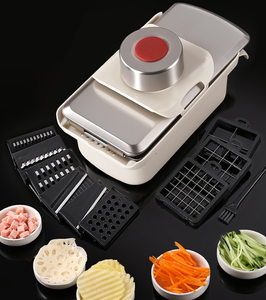 Cortador de cebolla YIGO STOCKED con 10 cuchillas, cortador de alimentos para tomate, cortador de frutas y verduras con protector de manos - Product Image 2