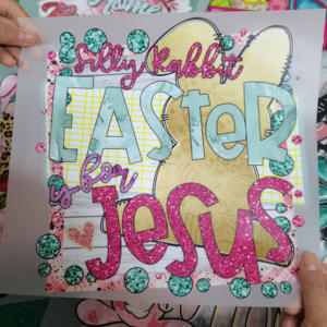 דתי אלוהים אהבה מקווה Plastisol ויניל סרט עיצובים ברזל על תיקוני מוכן עיתונות חום העברת מדבקת עבור T חולצות - Product Image 4