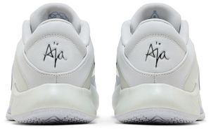 Zapatillas de baloncesto Nike Wmns A'One OG Pearl para mujer, suela de goma sintética de malla blanca, entresuela de EVA de verano - Product Image 3