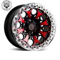 Jantes forgées 6x139.7 Race Line, jantes en alliage 4x4 tout-terrain, design Beadlock pour Tundra/HiluxF-150/Bronco/Prado/Navara/Sierra