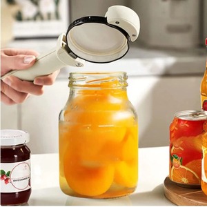 Ouvre-bouteille magnétique en acier inoxydable, ouvre-bouteille multifonctionnel pour diamètre 2.5-9.5cm, ouvre-bouteille réglable pour vin et bière, outil de cuisine - Product Image 4
