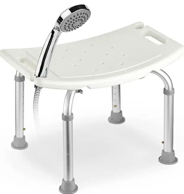 סיטונאי סין מקלחת כיסא חסון אמבטיה כיסא עבור מוגבלויות קשישים למבוגרים אמבטיה שרפרף אמבטיה כלי-משלוח מקלחת שרפרף