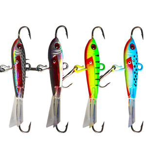 Señuelo de pesca biomimético de 63mm y 10g, cebo duro para pesca en hielo, cebos de agua dulce para peces de aguas medias, YJQ48 - Product Image 2