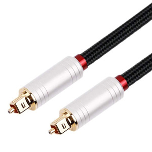 Tùy chỉnh sợi quang âm thanh <span class=keywords><strong>SPDIF</strong></span> kỹ thuật số khuếch đại công suất cáp PVC Áo khoác RCA kết nối cho HIFI âm thanh <span class=keywords><strong>5.1</strong></span>/7.1 cổng vuông - Product Image 1