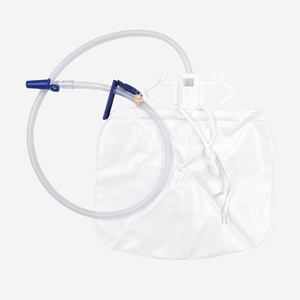 वयस्क और बच्चे पोर्टेबल मूत्र बैग 2000 एमएल पुरुष मूत्र पैर सिलिकॉन मूत्र जल निकासी बैग - Product Image 2