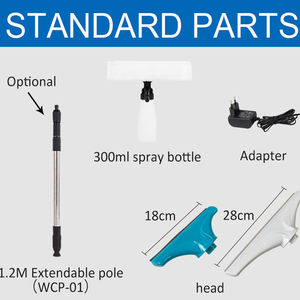 <span class=keywords><strong>Promotion</strong></span> : Nettoyeur de vitres électrique <span class=keywords><strong>sans</strong></span> <span class=keywords><strong>fil</strong></span> avec tige télescopique/extension de 1,2 m pour <span class=keywords><strong>aspirateur</strong></span> de voiture – Deux têtes d'aspiration - Product Image 4