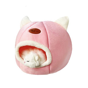 New Deep Sleep Comfort in Winter Cat <strong>Bed</strong> Iittle Mat Basket Small Dog House Products Pets Tent Cozy Cave Nest Indoor <strong>Cama</strong> Gato - Product Image 2