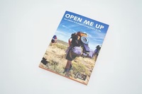 Brochure vidéo avec écran intégré, matériau écologique, impression personnalisée de la couverture, service OEM