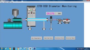 Nhà Máy Bán buôn độ chính xác cao <span class=keywords><strong>2</strong></span> trục Laser điện tử đường kính '<span class=keywords><strong>guage</strong></span>' dụng cụ đo lường - Product Image 3