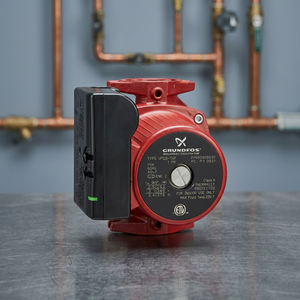 Pompe de circulation Ups26 150p 1 CV 115 V en fonte rouge, électrique avec cordon, pour usage intérieur uniquement - Product Image 3