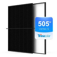 Vente en gros 5KW Système hybride 505W Système solaire PV hybride Trina Panneau solaire deye Onduleur Batterie pour système à usage domestique