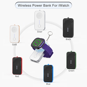 Llavero portátil de 1200mAh, base de carga inalámbrica de succión magnética, Banco de energía de carga inalámbrica magnética para reloj colorido - Product Image 6