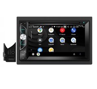 Unité principale universelle USB double din 6.2 pouces android 1.5GHz avec carplay BT5.0 auto car dvd cd player