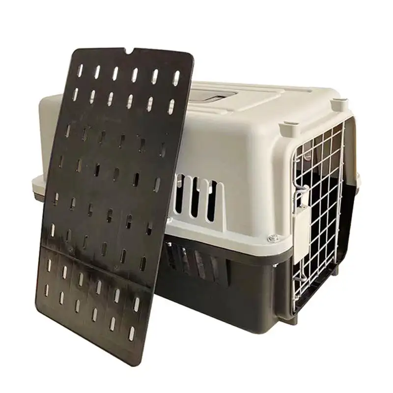 Airline Aprovado Portátil Pet Travel Carrier Cat Cage Dog Crate Com Rodas Pet Transport Box
