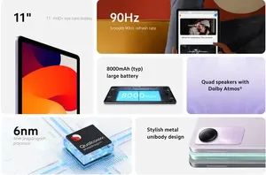 Redmi <span class=keywords><strong>Pad</strong></span> SE Originale 11\" Schermo FHD 90Hz ad Alta Definizione, Snapdragon 680, 6/8GB+128/256GB, Batteria 8000mAh, Tablet Economico - Product Image 5