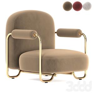 เก้าอี้รับประทานอาหารหรูหราหรูหรา MR อิตาลีหรูหราออกแบบโลหะสีทองเก้าอี้หุ้มเบาะกำมะหยี่ - Product Image 3
