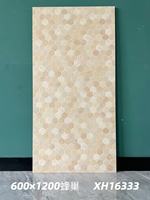 Carreaux de porcelaine pleine masse, motif nid d'abeille, surface mate, épaisseur 10 mm, pour salon, cuisine, salle de bain, carrelage mural électrique 600x1200