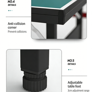 Vente flash Tables <span class=keywords><strong>de</strong></span> tennis <span class=keywords><strong>de</strong></span> haute densité Tables <span class=keywords><strong>de</strong></span> <span class=keywords><strong>ping</strong></span>-<span class=keywords><strong>pong</strong></span> pour stade Entraînement et matchs <span class=keywords><strong>de</strong></span> compétition professionnels à haute intensité - Product Image 6