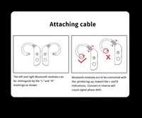 Kabel Upgrade Modul Earphone TRN BT30 Pro Wireless 5.2 HIFI, Dapat Diganti, Konektor Pengait Telinga MMCX 0.75 0.78