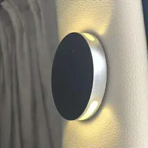 Fabriek Op Maat Gemaakte Luxe Auto Ronde Wandlamp Universele Auto Omgevingslicht Geschikt Voor Mercedes Benz Vito Bmw Toyota