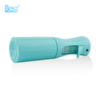 Bouteille pulvérisateur ronde en PET de 200 ml et 300 ml, couleur personnalisée, pour liquides de nettoyage et liquides capillaires, emballage PET, couleur personnalisée
