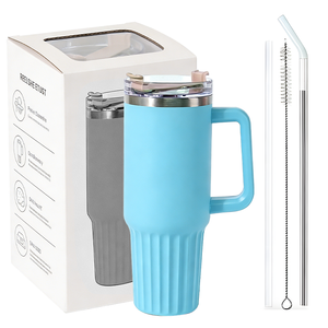 Portabicchieri per auto di grande capacità, compatibile con bicchieri isolati ecologici da 40 oz, per uso quotidiano. - Product Image 3