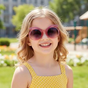 Occhiali da Sole per Bambini con Montatura Completa Stile Cartone Animato, Nuova Moda Europea e Americana, Protezione UV400 per <span class=keywords><strong>Ragazzi</strong></span> e Ragazze, Ideali per l'Esterno - Product Image 3