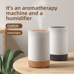 Portable Plastic Night Light Humidifier Aroma Diffuser Household <b>USB</b> Mini Silent Columnar Design Bedroom Dual-Purpose Timing - Product Image 2