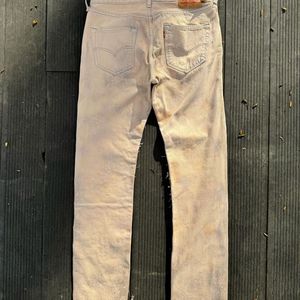 Pantalon en <span class=keywords><strong>jean</strong></span> Y2K pour <span class=keywords><strong>homme</strong></span>, denim déchiré et patiné, coupe droite, style streetwear, fabrication sur mesure, qualité supérieure, 2026 - Product Image 2