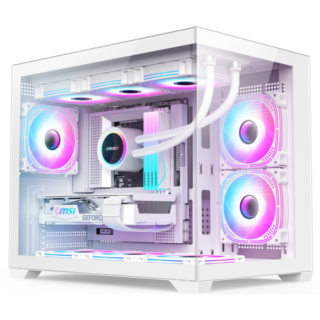 OEM Gaming Full View Pc Cases Pc Case Itx Pc Case Gaming Mini Pc Case Pc Case Fan 120mm Desktop Pc Case