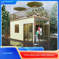 Conteneur Isolé en Matériau HDPE Direct Usine Modèle 2-2-6 – Dortoir Mobile pour Chantier de Construction, Magasin Commercial, Maison Préfabriquée