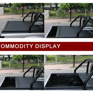 ฝาปิดแบบลูกกลิ้งสำหรับรถกระบะฝาปิดอะลูมิเนียมอัลลอยด์ไฟฟ้าสำหรับ Chevrolet Toyota DMAX อุปกรณ์เสริมสำหรับ <span class=keywords><strong>F150</strong></span> - Product Image 6
