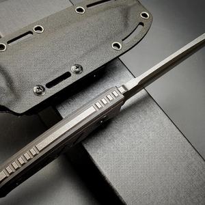 Cuchillo Táctico DC 53 Personalizable OEM DIY para Supervivencia, Caza y Bushcraft, Hoja Fija de Acero Inoxidable con Mango G10 - Product Image 3