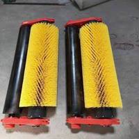 Brosse de nettoyage de courroie non motorisée, résistante à l'usure, en fil de nylon spiralé, modèle SS9812 pour mines de charbon et cimenteries