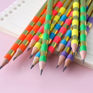 在庫あり HB色鉛筆 竹製 お祝い用 描画ペン オフィス筆記用 箱入りセット - Product Image 5